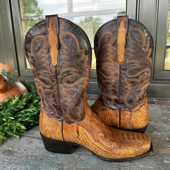 DAN POST, MENS, MARTEL #26621 WESTERN BOOTS. SIZE 8 1/2D - Picture 3 of 12